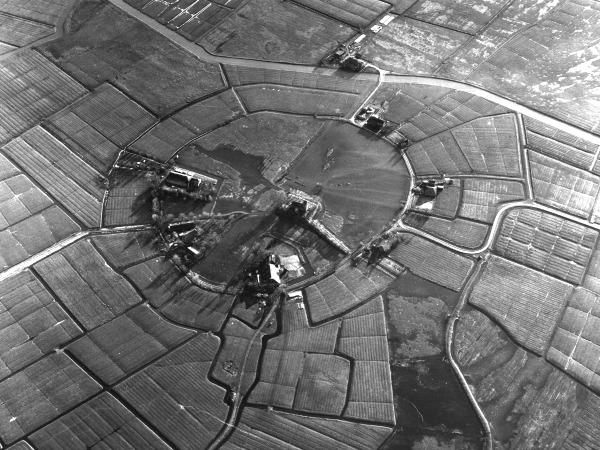 Marsum historie luchtfoto wierde